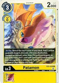 Patamon (EX3-028 C) [Revision Pack Cards]