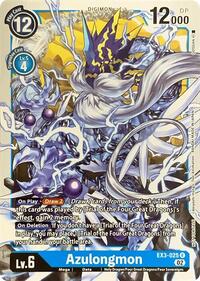 Azulongmon (EX3-025 R) [Revision Pack Cards]