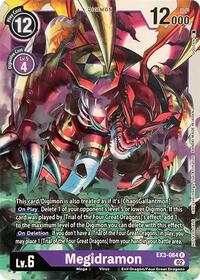 Megidramon (EX3-064 R) [Revision Pack Cards]