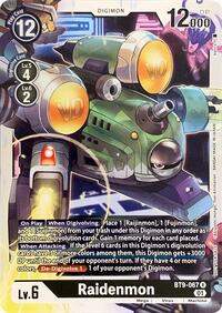 Raidenmon (BT9-067 R) [Revision Pack Cards]