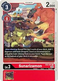 Sunarizamon (EX3-003 C) [Revision Pack Cards]