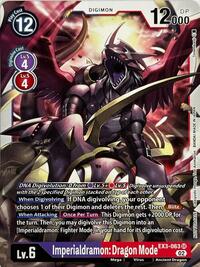 Imperialdramon: Dragon Mode (EX3-063 SR) [Revision Pack Cards]