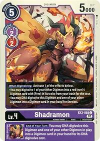 Shadramon (EX3-058 C) [Revision Pack Cards]