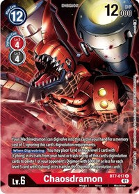 Chaosdramon (Winner Pack Across Time) (BT7-017 R) [Next Adventure]