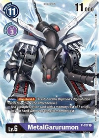 MetalGarurumon - P-027 (Winner Pack Across Time) (P-027 P) [Digimon Promotion Cards]