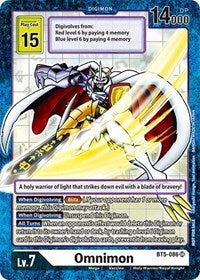 Omnimon (Across Time Box Promo) (BT5-086 SR) [Battle of Omni]