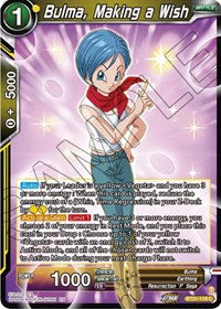Bulma, Making a Wish (BT21-118) [Wild Resurgence]