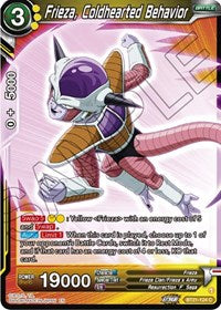 Frieza, Coldhearted Behavior (BT21-124) [Wild Resurgence]