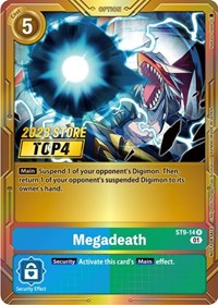 Megadeath (2023 Store Top 4) (ST9-14 R) [Starter Deck 09: Ultimate Ancient Dragon]