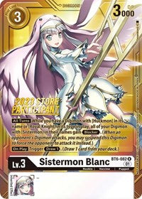 Sistermon Blanc (2023 Store Participant) (BT6-082 R) [Double Diamond]