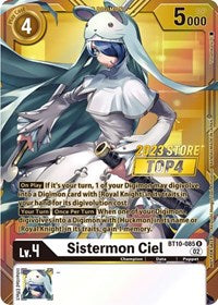 Sistermon Ciel (2023 Store Top 4) (BT10-085 R) [Xros Encounter]