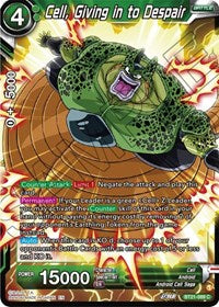 Cell, Giving in to Despair (BT21-089) [Wild Resurgence]
