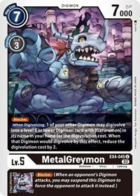 MetalGreymon - EX4-045 (EX4-045 U) [Alternative Being Booster]