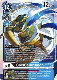 CresGarurumon (EX4-049 SR) [Alternative Being Booster]