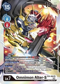 Omnimon Alter-S (EX4-060 SR) [Alternative Being Booster]