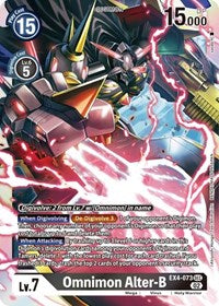 Omnimon Alter-B (EX4-073 SEC) [Alternative Being Booster]