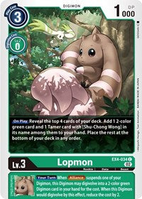 Lopmon (EX4-034 C) [Alternative Being Booster]