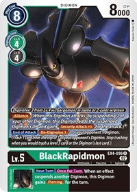 BlackRapidmon (EX4-036 U) [Alternative Being Booster]