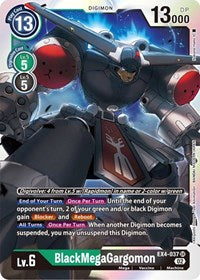 BlackMegaGargomon (EX4-037 SR) [Alternative Being Booster]
