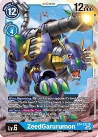 ZeedGarurumon (EX4-022 SR) [Alternative Being Booster]