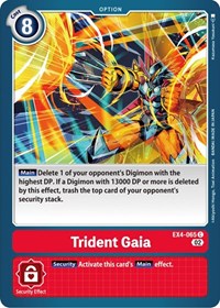 Trident Gaia (EX4-065 C) [Alternative Being Booster]