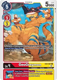 GeoGreymon (EX4-007 C) [Alternative Being Booster]