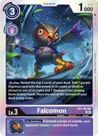Falcomon (EX4-053 R) [Alternative Being Booster]
