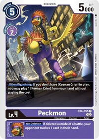 Peckmon (EX4-055 C) [Alternative Being Booster]
