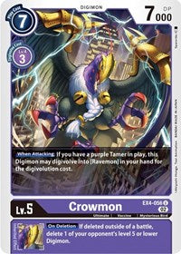 Crowmon (EX4-056 U) [Alternative Being Booster]