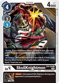 SkullKnightmon (EX4-040 C) [Alternative Being Booster]