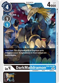 DarkMaildramon (EX4-042 U) [Alternative Being Booster]