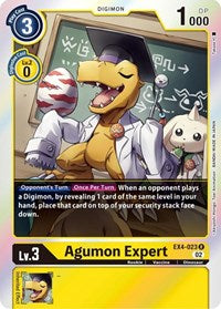 Agumon Expert (EX4-023 R) [Alternative Being Booster]