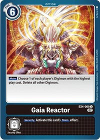 Gaia Reactor (EX4-069 U) [Alternative Being Booster]
