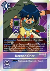 Keenan Crier (EX4-064 R) [Alternative Being Booster]