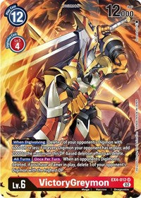 VictoryGreymon (Alternate Art) (EX4-012 SR) [Alternative Being Booster]