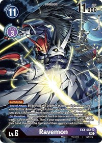 Ravemon (Alternate Art) (EX4-058 SR) [Alternative Being Booster]