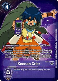 Keenan Crier (Alternate Art) (EX4-064 R) [Alternative Being Booster]