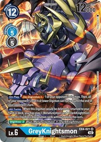GreyKnightsmon (Alternate Art) (EX4-021 SR) [Alternative Being Booster]