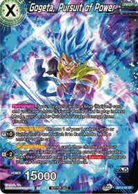 Gogeta, Pursuit of Power (Championship Selection Pack 2023 Vol.2) (Silver Foil) (SD12-02) [Tournament Promotion Cards]