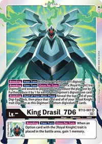 King Drasil_7D6 (BT13-007 SR) [Versus Royal Knights]