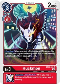 Huckmon (BT13-009 C) [Versus Royal Knights]