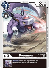 Dorumon (BT13-063 C) [Versus Royal Knights]