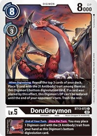 DoruGreymon (BT13-072 C) [Versus Royal Knights]