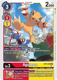 Agumon (BT13-008 C) [Versus Royal Knights]