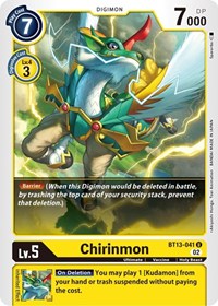 Chirinmon (BT13-041 U) [Versus Royal Knights]