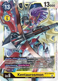 Kentaurosmon (BT13-046 SR) [Versus Royal Knights]