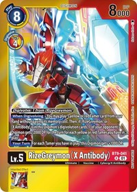 RizeGreymon (X Antibody) (Event Pack 5) (BT9-041 R) [X Record]