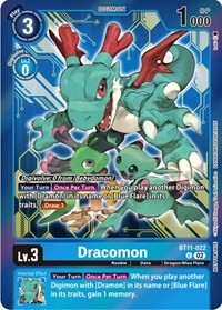 Dracomon (Event Pack 5) (BT11-022 U) [Dimensional Phase]