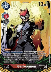 Gankoomon (Alternate Art) (BT13-019 R) [Versus Royal Knights]