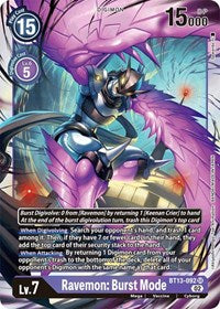 Ravemon: Burst Mode (BT13-092 SR) [Versus Royal Knights]